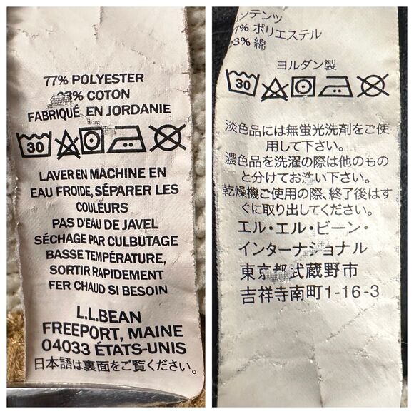 L.L. Bean Katahdin Iron Works Sherpa Lined Shirt Jacket Shacket Men’s Large - Picture 13 of 14